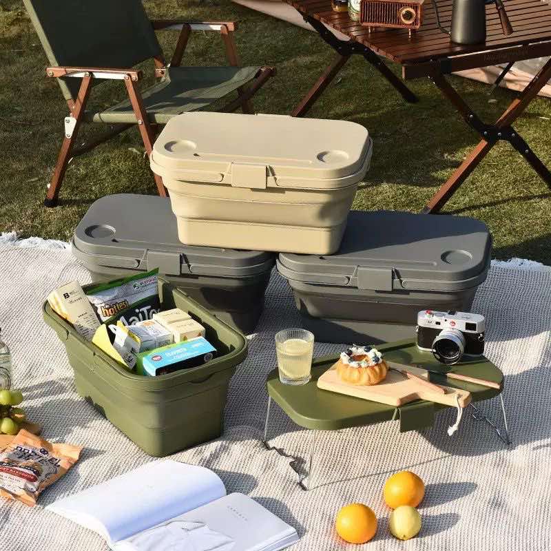 16L Collapsible Picnic Basket