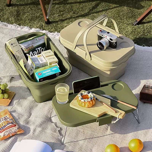 16L Collapsible Picnic Basket