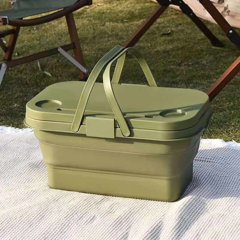 16L Collapsible Picnic Basket