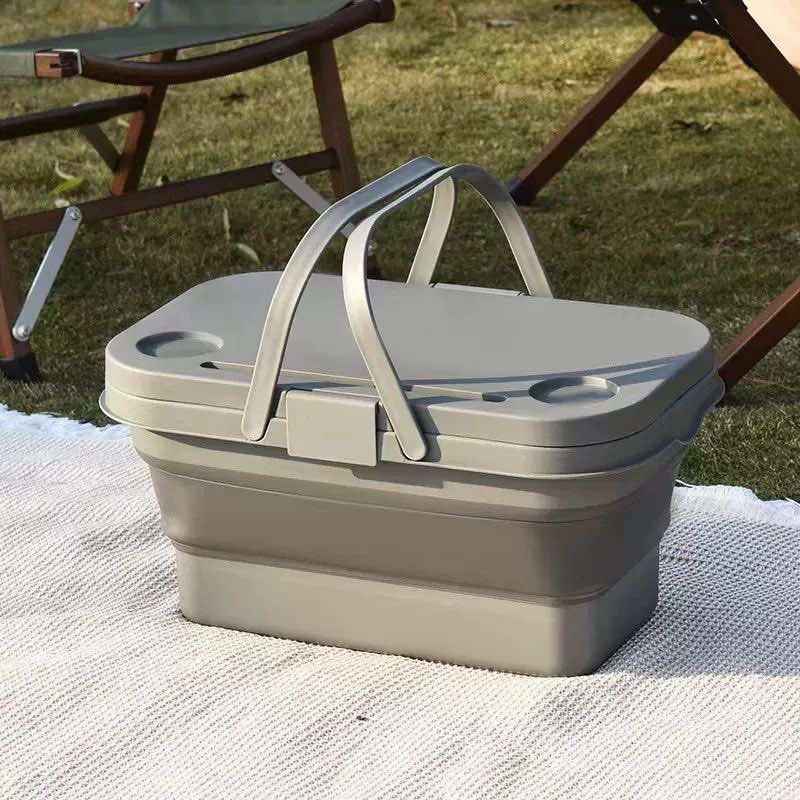 16L Collapsible Picnic Basket