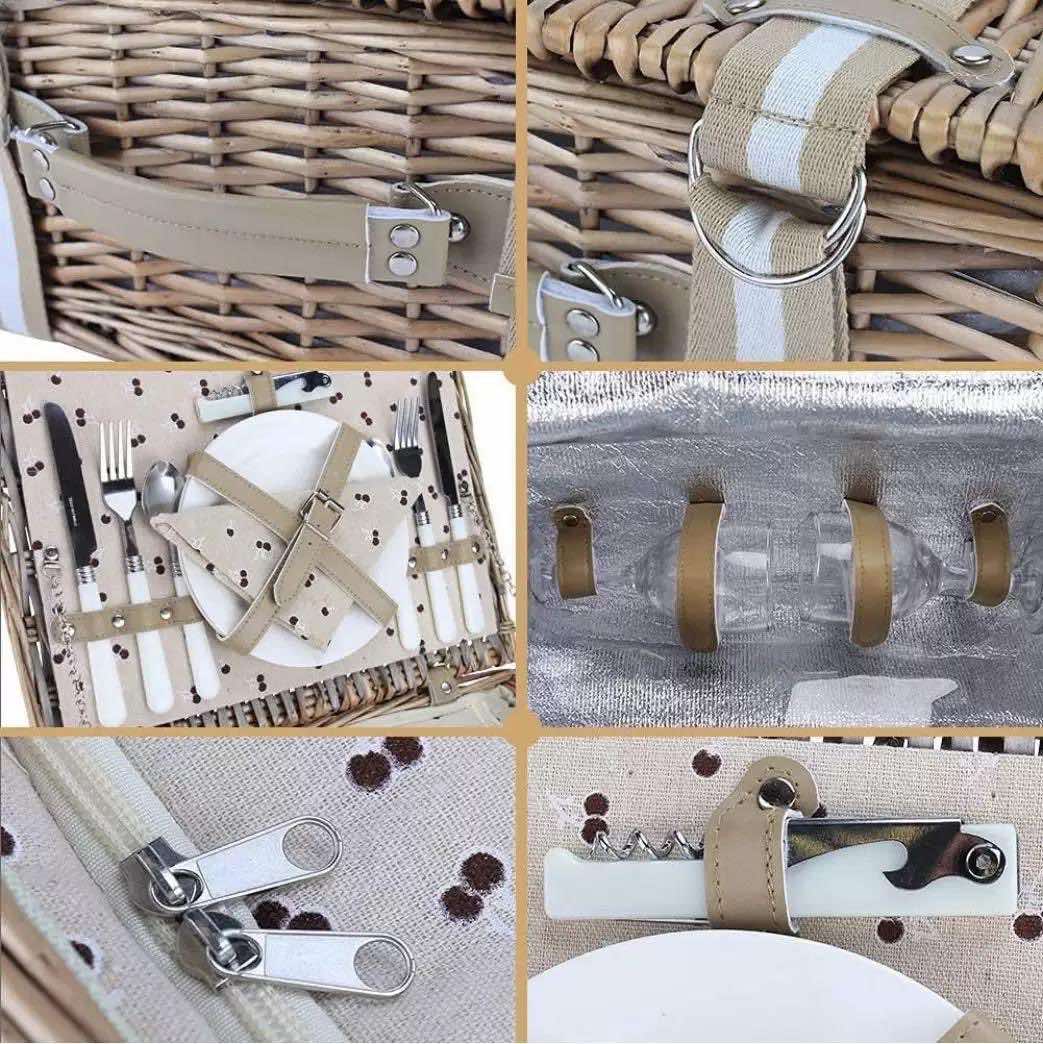 4 Person Picnic Basket